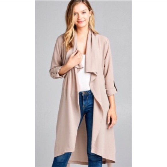 Handkerchief Hem Jacket - Picture 2 of 6